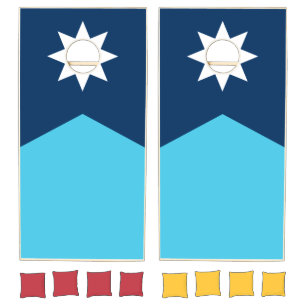 New Minnesota State Flag Cornhole Set