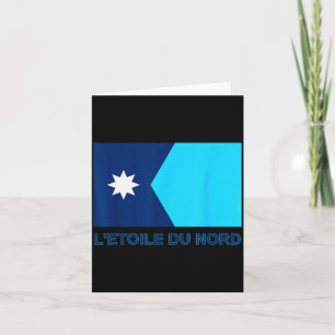 New Minnesota State Flag Mn Star Of The North 2024 Card