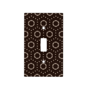 New Modern Mudcloth Design Light Switch Cover