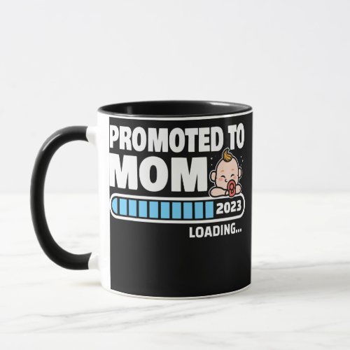 New Mom 1st Time Mom Est 2023 Promoted To Mommy Mug