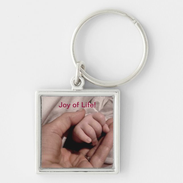 New Mom and Baby - Joy of Life Keychain (Front)