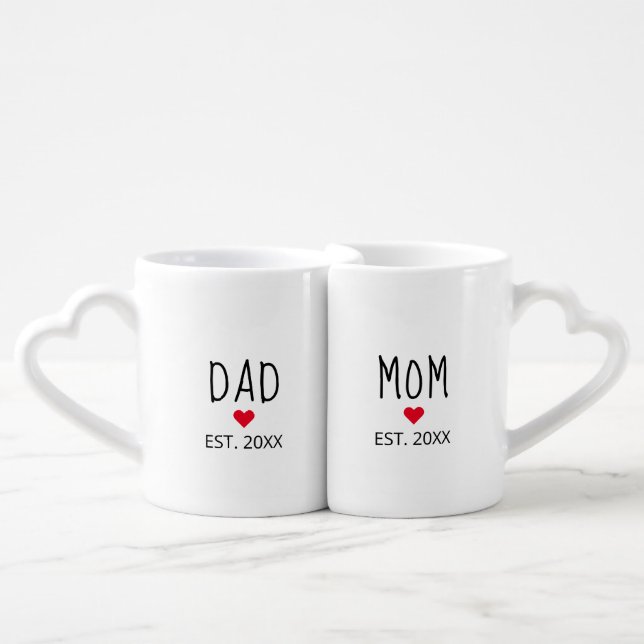 New Mom and Dad Mugs (Front Nesting)