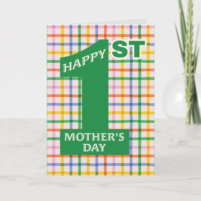 New Mom and Mom to be Mother's Day Celebration Card (Front)