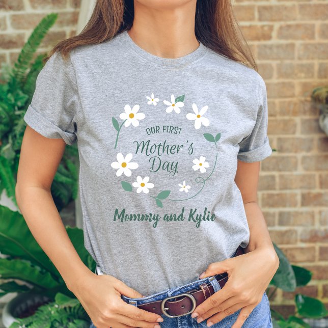 New mom Baby and mama First Mother's Day Matching T-Shirt (Creator Uploaded)