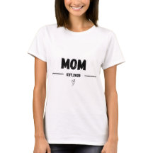 New Mom Est 2025 Heart Mother's Day Gift Establish