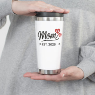 New Mom Established Mothers Day Insulated Tumbler