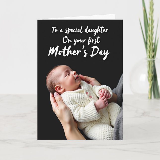 New Mom First Mothers Day Card (Front)