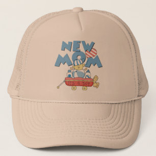 New Mom It's a Boy Tshirts and Gifts Trucker Hat