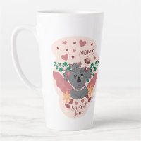 Mama Bear Mug - Unique Coffee Cup for Mom Wife, Funny Happy Birthday Gifts for Women, Cute Custom Mothers Day Mugs for Best Friend, Up to 6 Cubs, Size