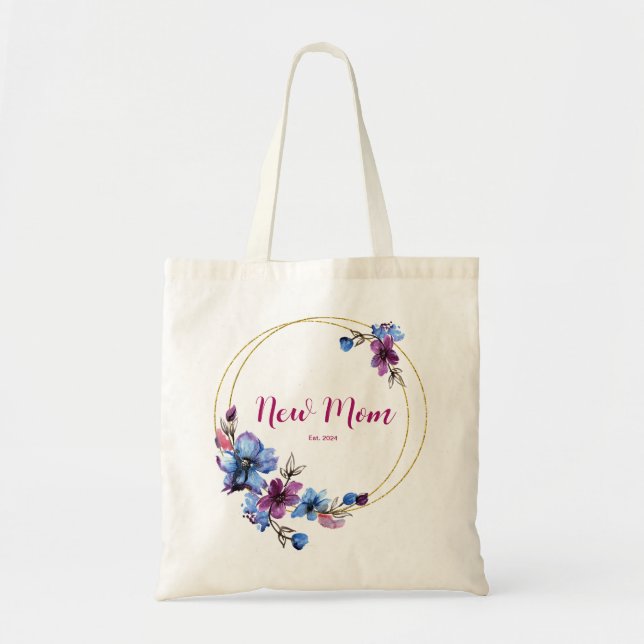 New Mom Tote Bag (Front)