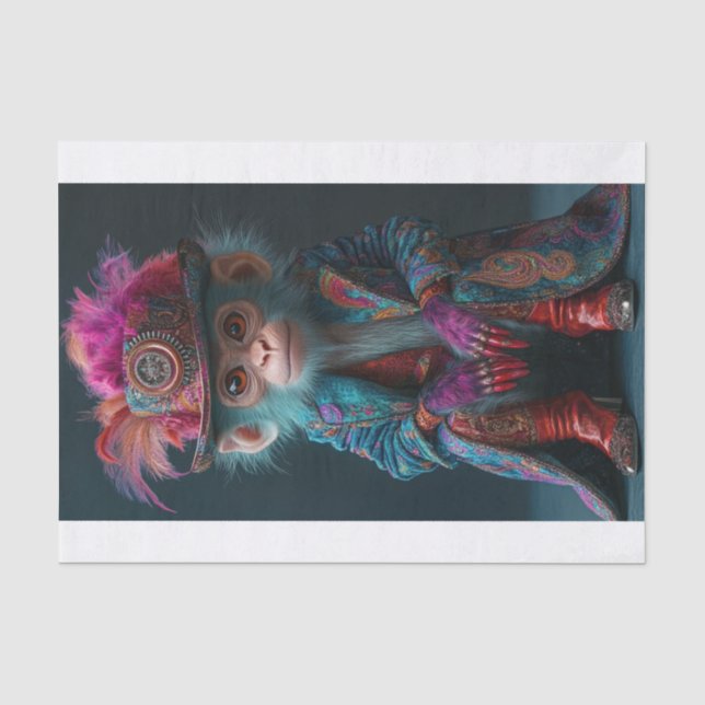 New Monkey Business7 Tissue Paper (Front)