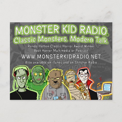 New Monster Kid Radio Card
