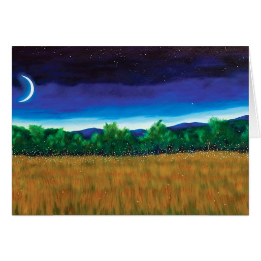 New Moon Fireflies Cards (Front Horizontal)