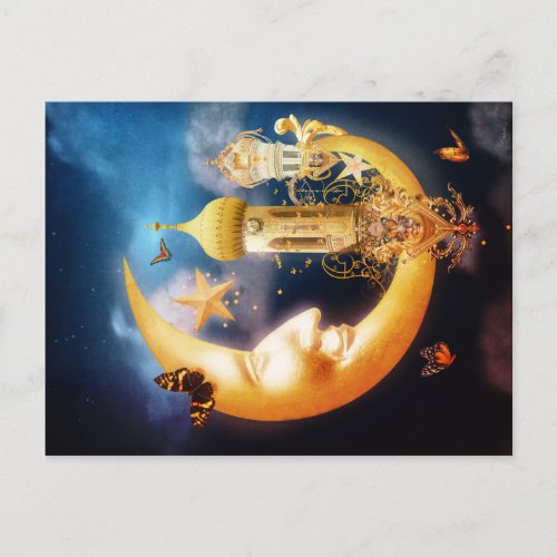 New Moon Postcard
