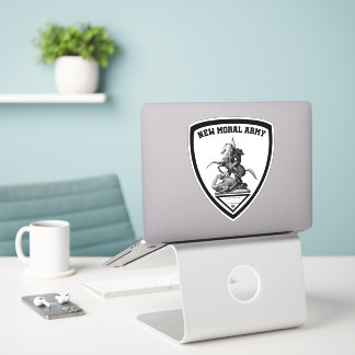New Moral Army™ Shield Logo Sticker