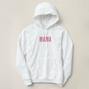 New Mother "Mama" Text Hoodie