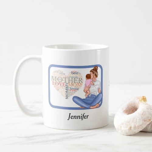 New Mother Mothers Day Personalized  Coffee Mug
