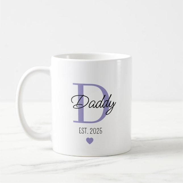 New Mum Gift,New Dad Gift,Mummy and Daddy Mug Set, (Left)
