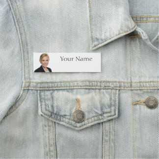 NEW! Name Tag - 3.5" X 1" Rectangle 