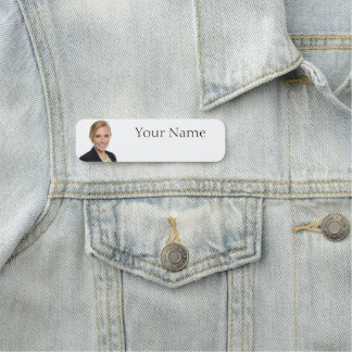 NEW! Name Tag - 3.5" X 1" Rectangle - Rounded