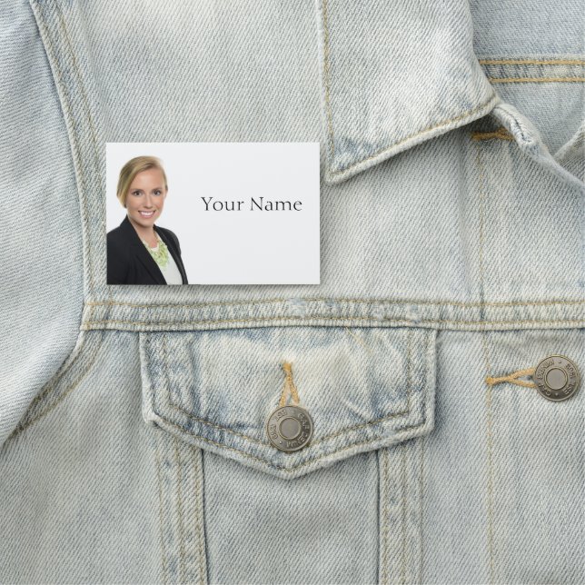 NEW! Name Tag - 3" X 2" Rectangle (In Situ)