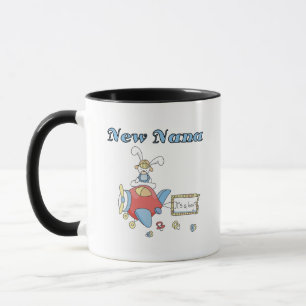 New Nana of Boy-Airplane Tshirts and Gifts Mug