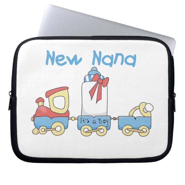 New Nana - Train Gifts Laptop Sleeve (Front)