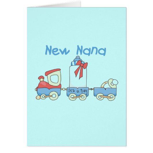 New Nana - Train Tshirts and Gift (Front)