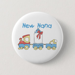 New Nana - Train Tshirts and Gift Button