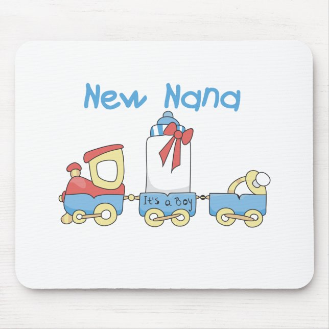 New Nana - Train Tshirts and Gift Mouse Pad (Front)
