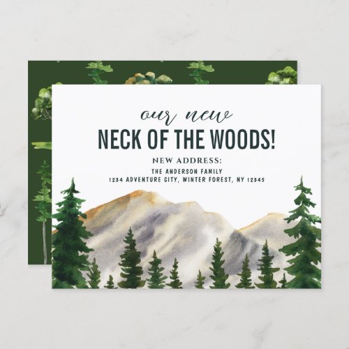 New Neck Of The Woods Mountains Postcard