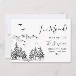 New Neck of the Woods Moving Announcement Card