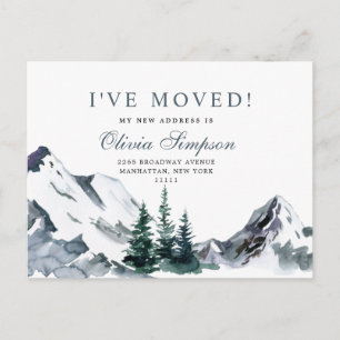 New Neck of the Woods Moving Announcement Postcard