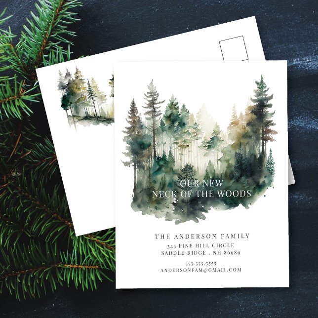 New Neck of the Woods New Address Post Card (Creator Uploaded)