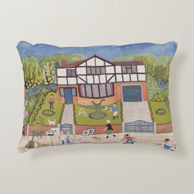 New Neighbourhood Accent Pillow (Front)
