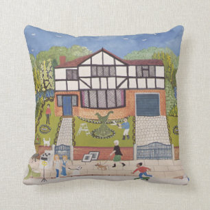 New Neighbourhood Throw Pillow