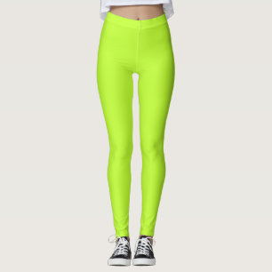 New Neon Green Leggings