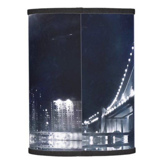 New New York City Lamp Shade (Back)