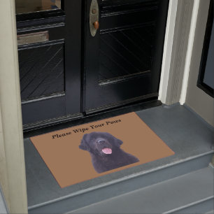 New Newfoundland Dog Door Mat Design