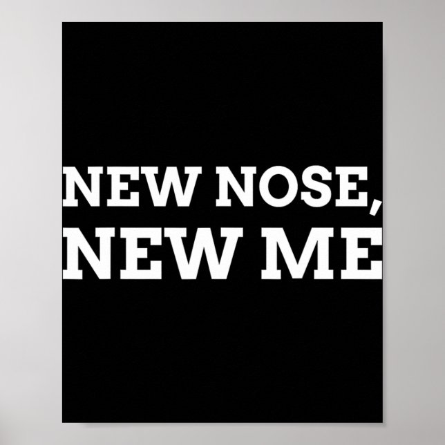 New Nose, New Me Funny Nose Job  Poster (Front)