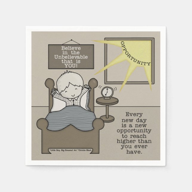 New Opportunity Paper Napkins (Front)