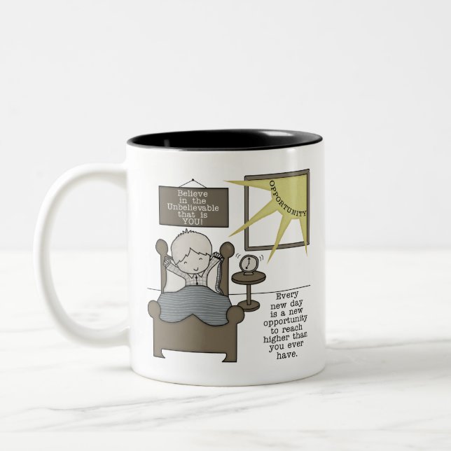 New Opportunity Two-Tone Coffee Mug (Left)