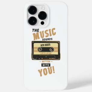 New Order - Cassette Tape Case-Mate iPhone 14 Pro Max Case