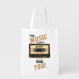 New Order - Cassette Tape Grocery Bag