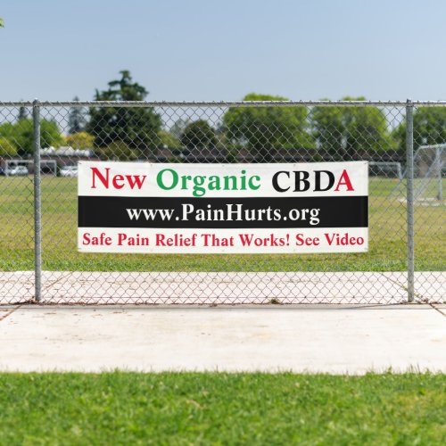 New Organic CBDA Banner