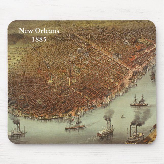New Orleans1885 Mouse Pad (Front)