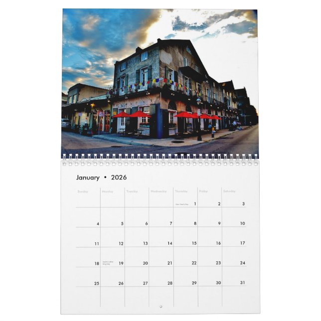 New Orleans 2014 Calendar (Jan 2026)