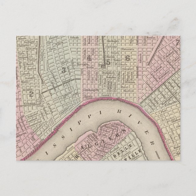 New Orleans 3 Postcard (Front)