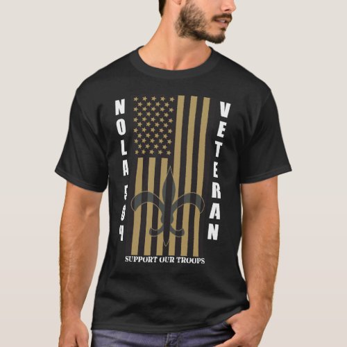 New Orleans 504 Veteran T_shirt