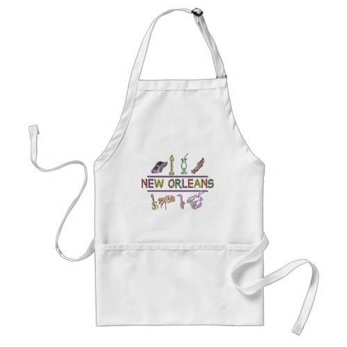 New Orleans Adult Apron